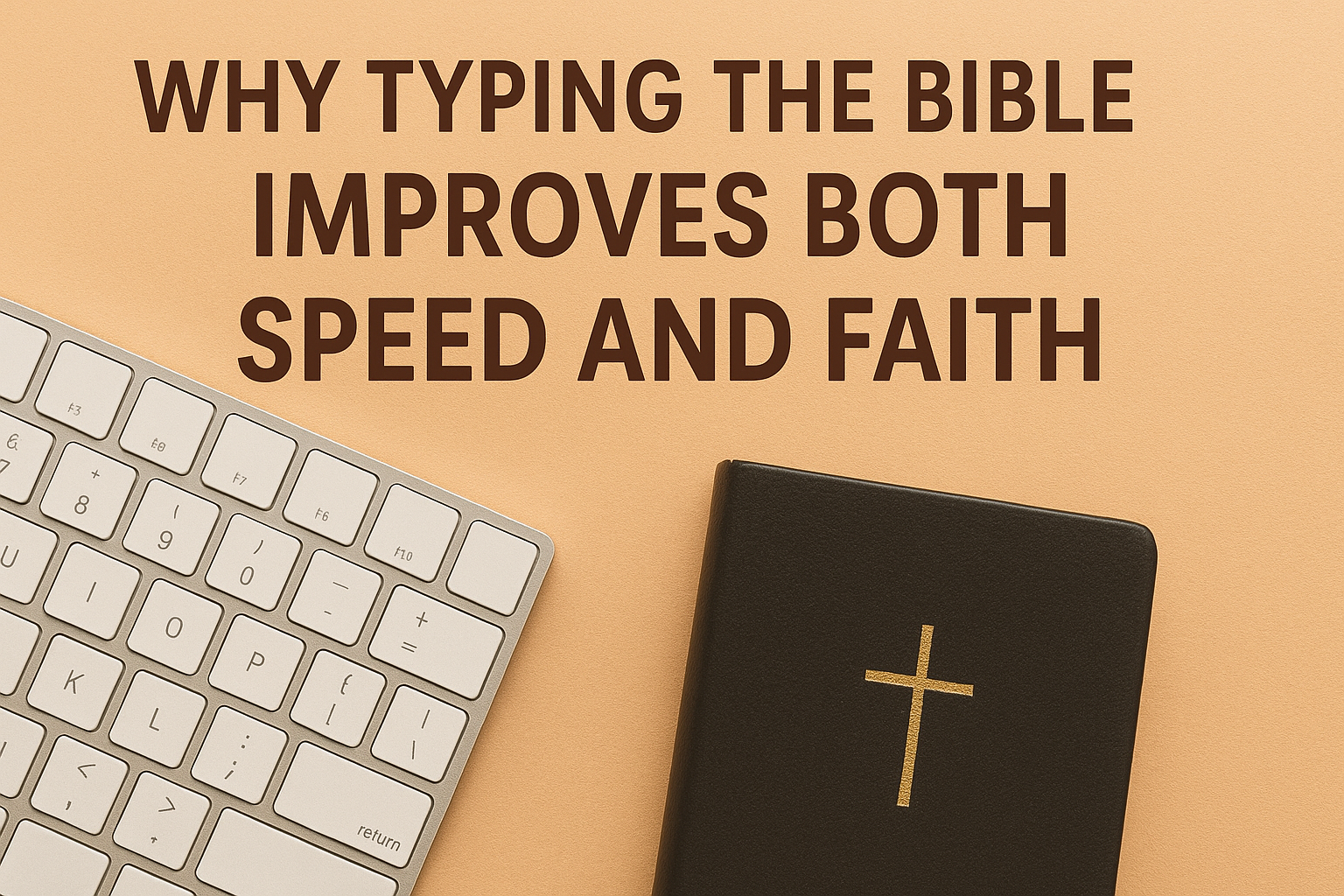 Why Typing the Bible Improves Both Speed and Faith